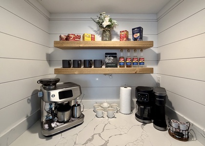 Coffee Bar with Barista Touch! (Must be familiar with proper use and cleaning)