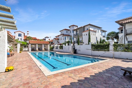 The pool is just a few houses away - gated, private, safe and wonderful!