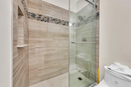 The double-queen room with private bathroom!