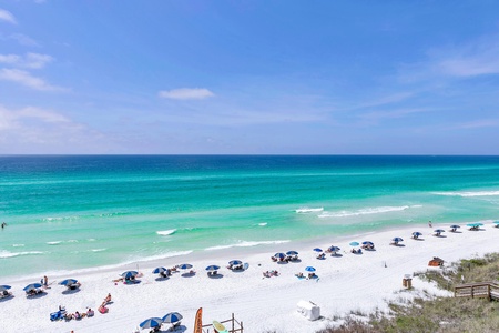 Sugar-white sands and emerald waters!