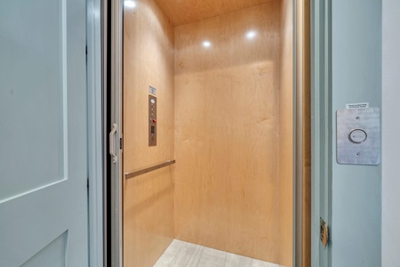 A private elevator makes access to all floors easy!