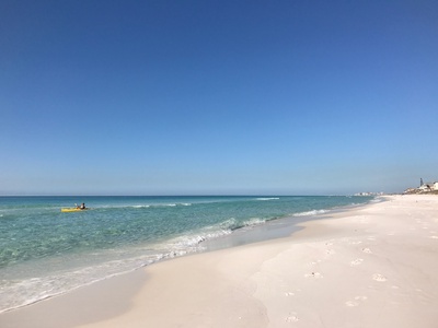 Enjoy peaceful morning walks along the Gulf!