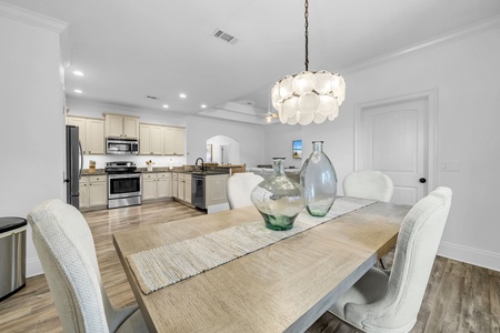 You'll love the comfortable, spacious dining space, with plentiful natural light!