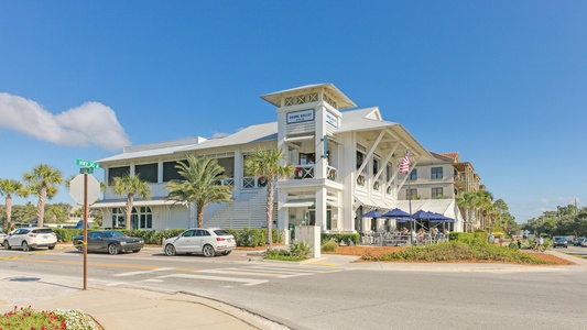 Shunk Gulley Oyster Bar is a must do, right at the beach access!