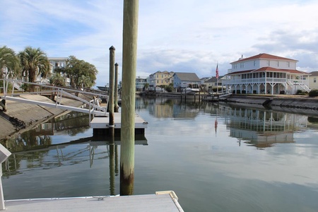 View From Private Floating Dock