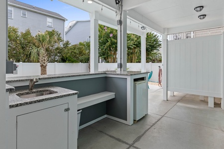 Outside Area with Sink