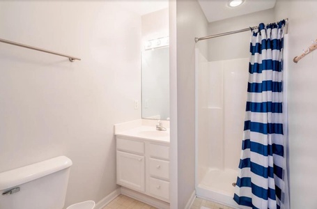 Upstairs Bedroom Bathroom - Shower Only