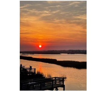 Sunset View From Deck