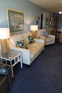 Living Room View Toward Hall & Entrance