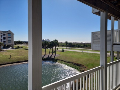 view from deck