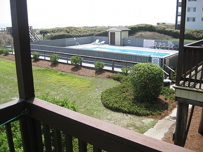 View of Pool From Deck