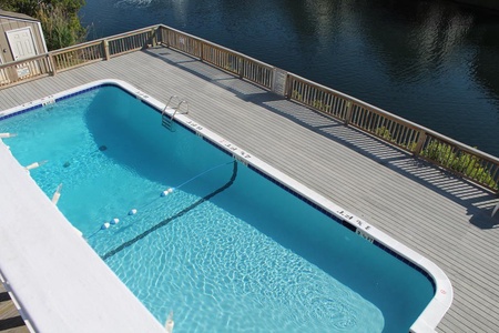 View of Pool From Deck