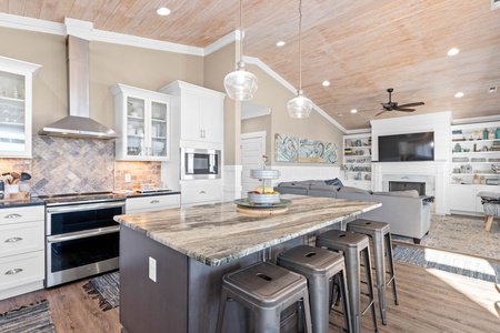 upstairs kitchen
