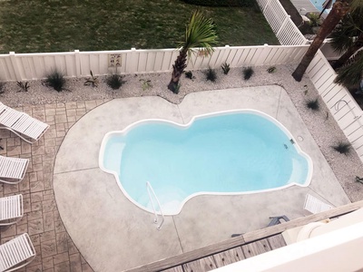 View of Pool From Deck