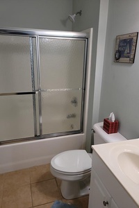 Bathroom 1 Private Tub/Shower Combo