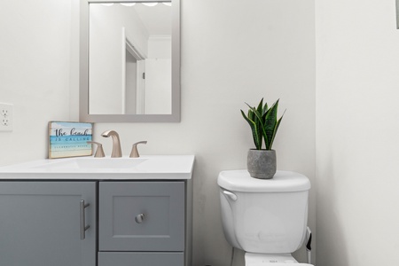 Private Half Bath 1-2