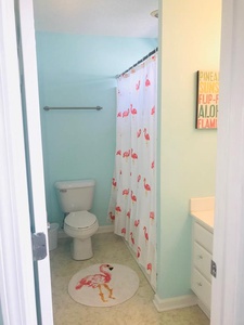 Upstairs Bedroom Bathroom- Tub/Shower