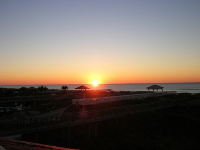 Sunrise View From Master Bedroom