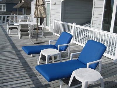 Upstairs Oceanfront Deck