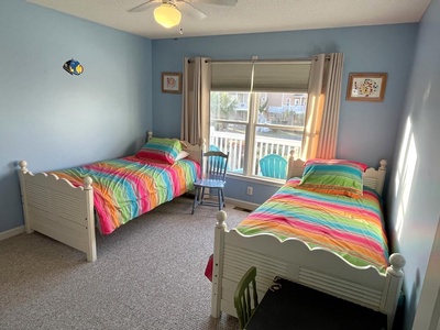 Bedroom 2 - First Level Two Twin Beds