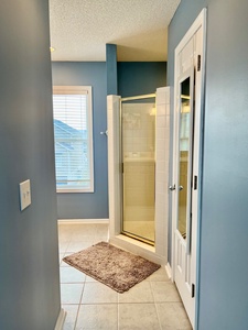 bedroom 4 master bath shower only