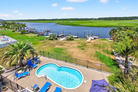 Aerial of Pool