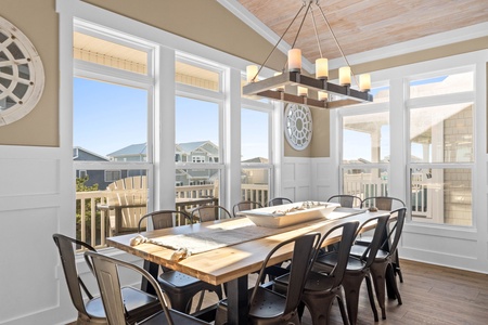 upstairs dining