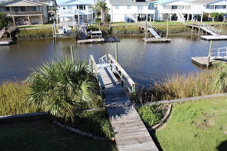 View from Deck, Private Dock