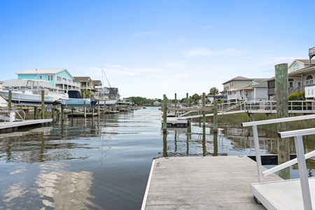 view from dock