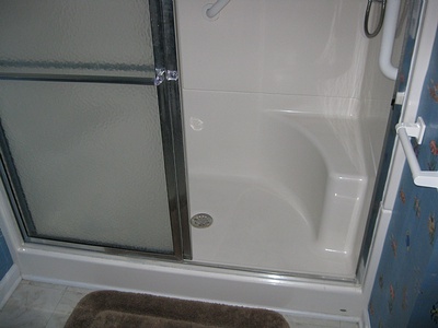 Handicap Railing in Shower First Level