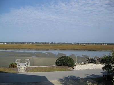 Private Dock Low Tide