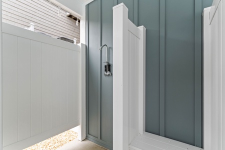 Ouside Shower