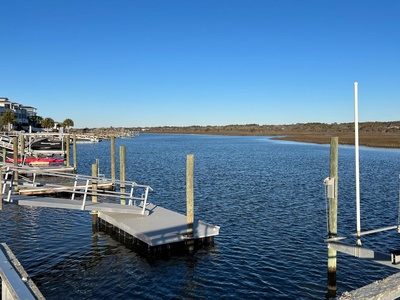 View From Tidal Dock - High Tide