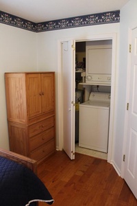 Bedroom 3 - Stack Washer/Dryer