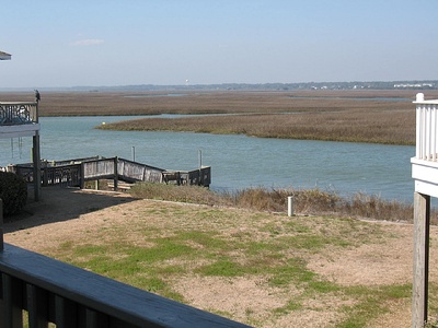 View From Deck-Dock shown note 3 Dolphin