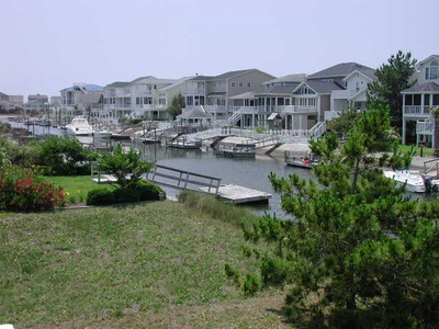 View From Canal Side Deck