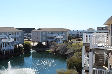 View Towards Ocean Over Lagoon