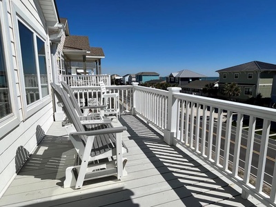 Upstairs Deck