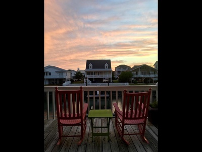Sunset View From Deck