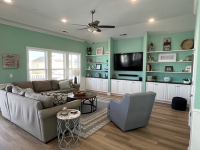 living area upstairs