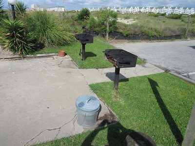 Common Area Charcoal Grills Picnic Area