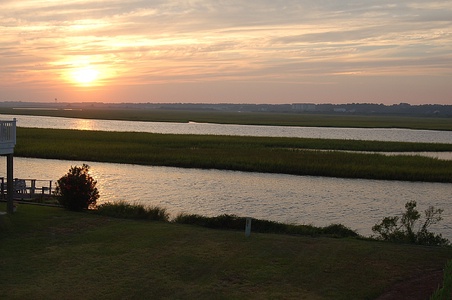 Sunset View From Deck