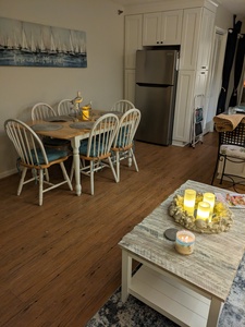 living - dining area