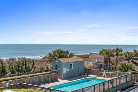 View of Pool From Deck