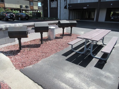 Picnic Area by the Pool 