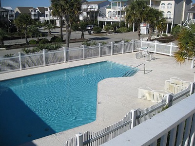 View of Pool From Deck