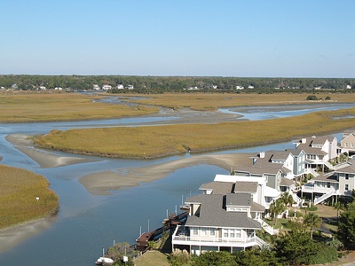 View of Sound From 11th Floor Toward Island Park