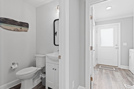 Half Bath first level
