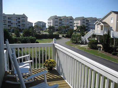 View from Streetside Deck 