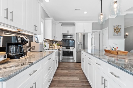 Kitchen upstairs